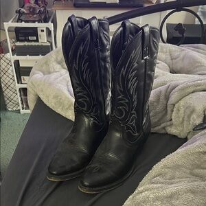Laredo Black Cowboy & Western Boots